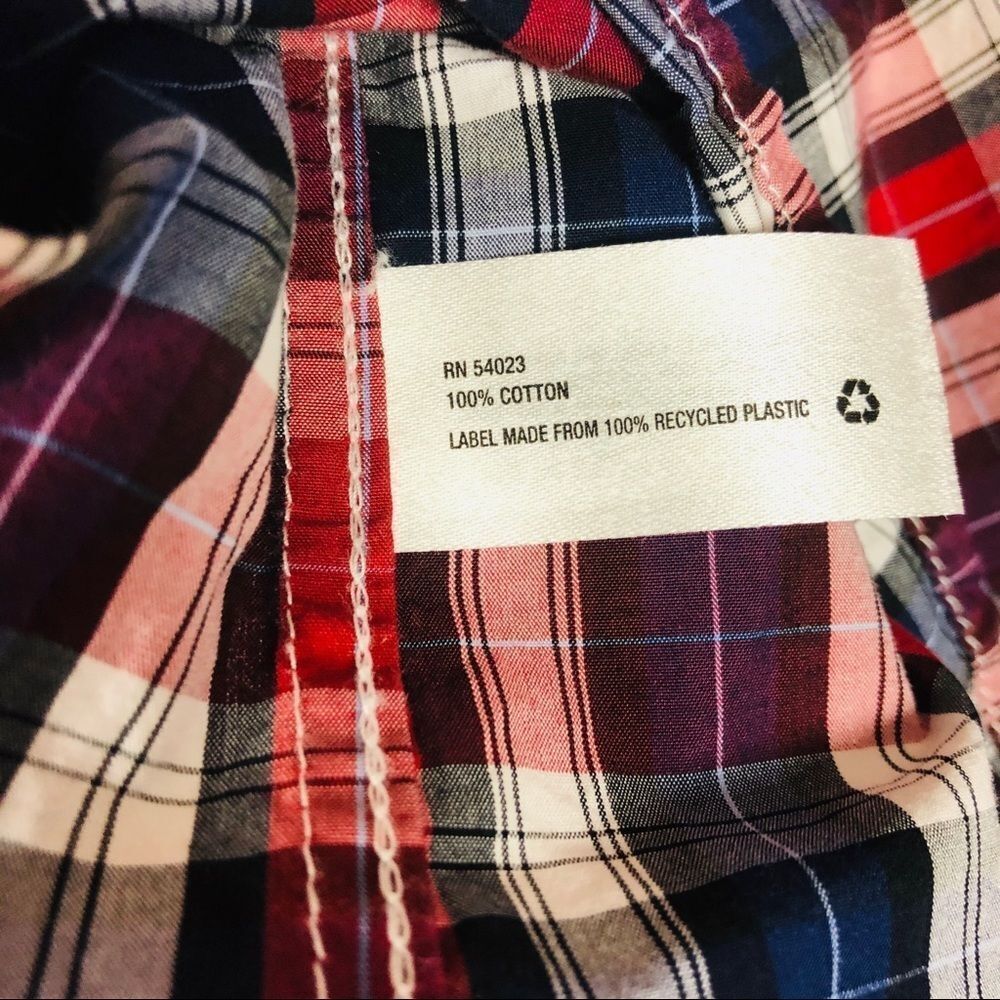 Gap men’s lived-in button down shirt size Large Preppy 90s - Picture 6 of 6